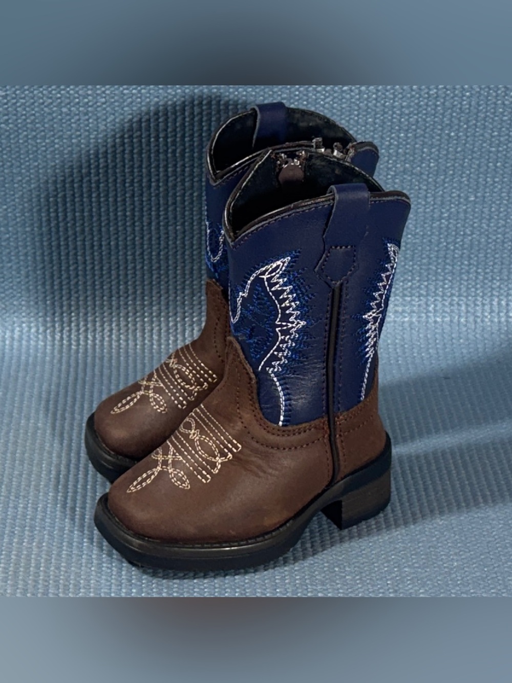 J.B. Dillon Infants Cowboy Western Boots Toddler Size 4.5